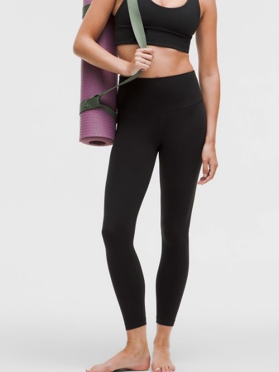 lululemon athletica Pants - Lululemon Wunder Train High Rise Black Leggings